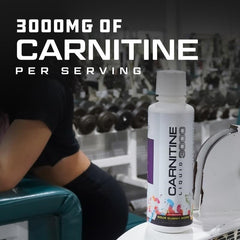 Cutler Nutrition Liquid Carnitine 3000 Contains Carnitine