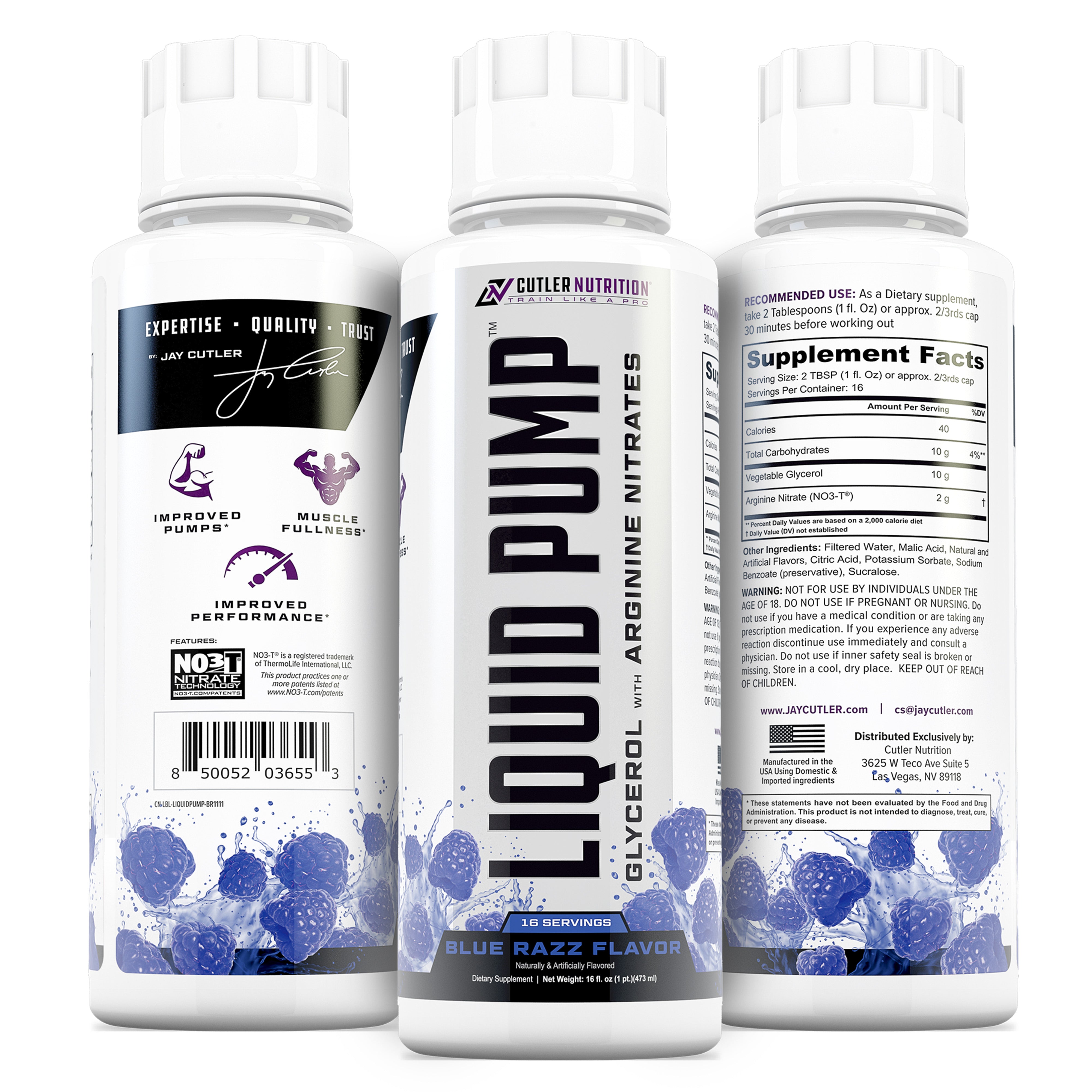 Liquid Pump: Liquid Glycerol with Arginine Nitrates